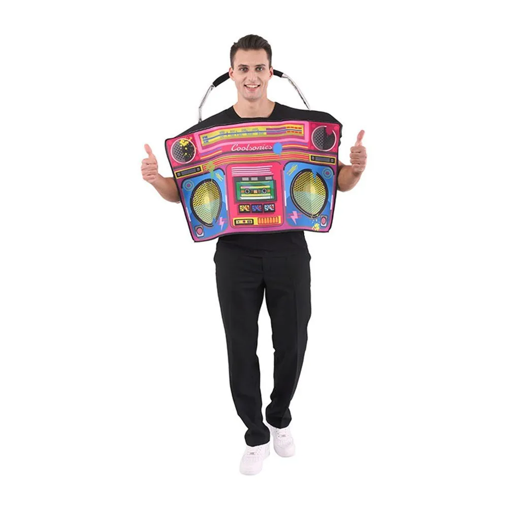 Adult 80's Ghetto Blaster Costume