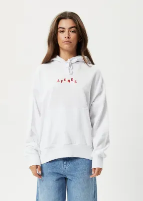 AFENDS Womens Kala - Hoodie - White