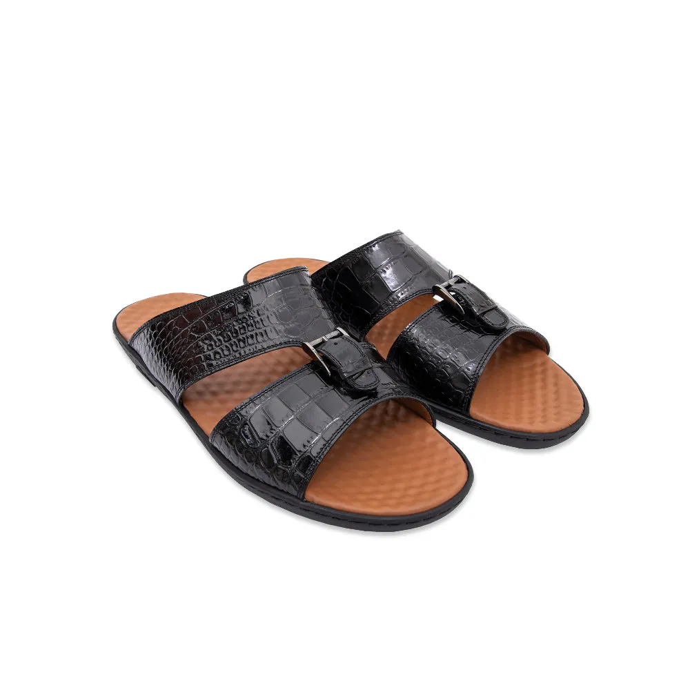 A.Testoni Sandal Black