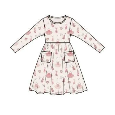 Baby Girl Dress | Twirly - Ballet | Angel Dear