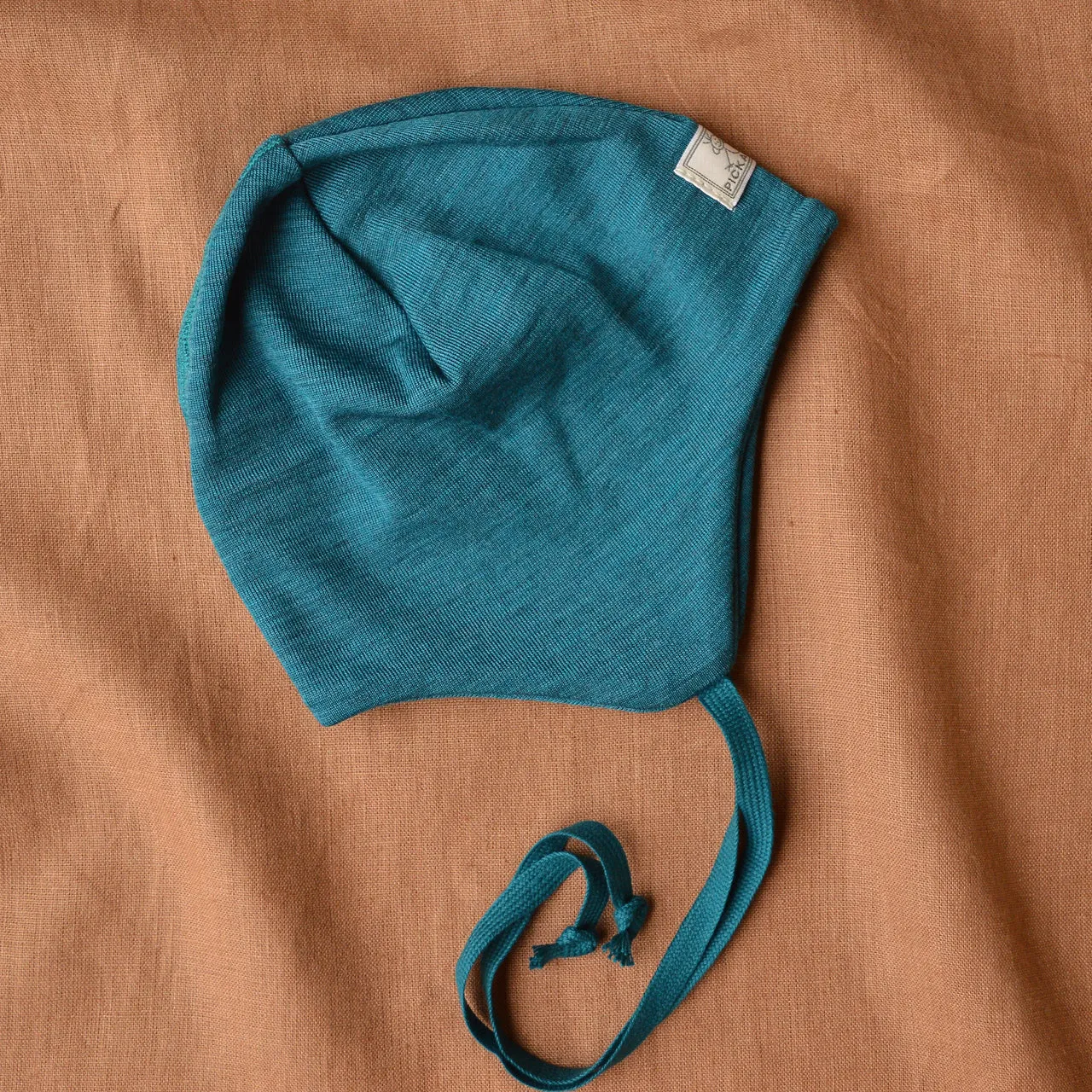 Baby Hat - Double Layer Organic Wool Silk - Radler (6m-6y )