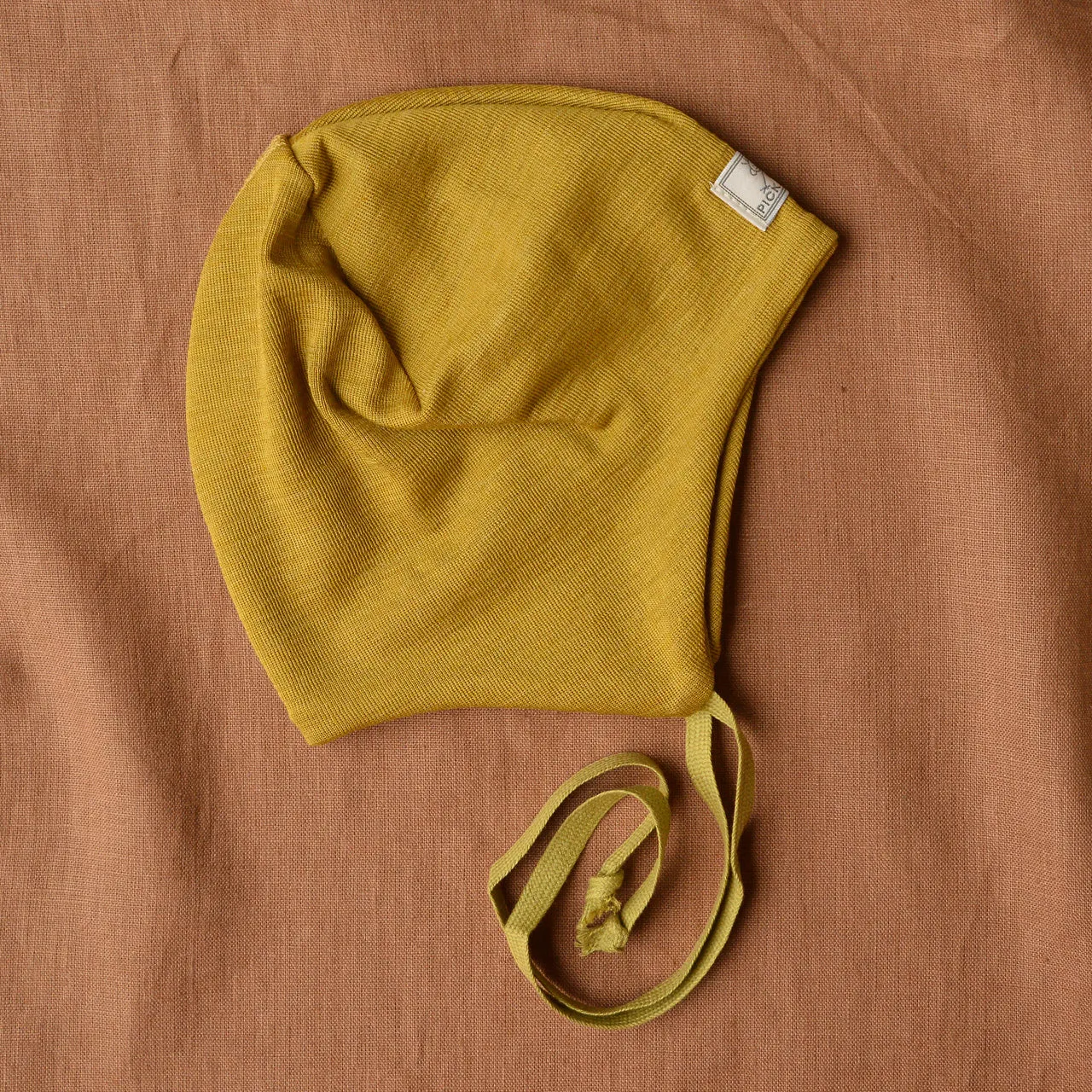 Baby Hat - Double Layer Organic Wool Silk - Radler (6m-6y )