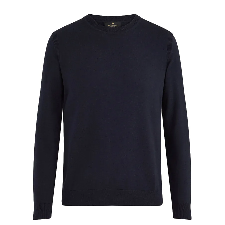 Belstaff - Moss Dark Ink Crew Neck Jumper