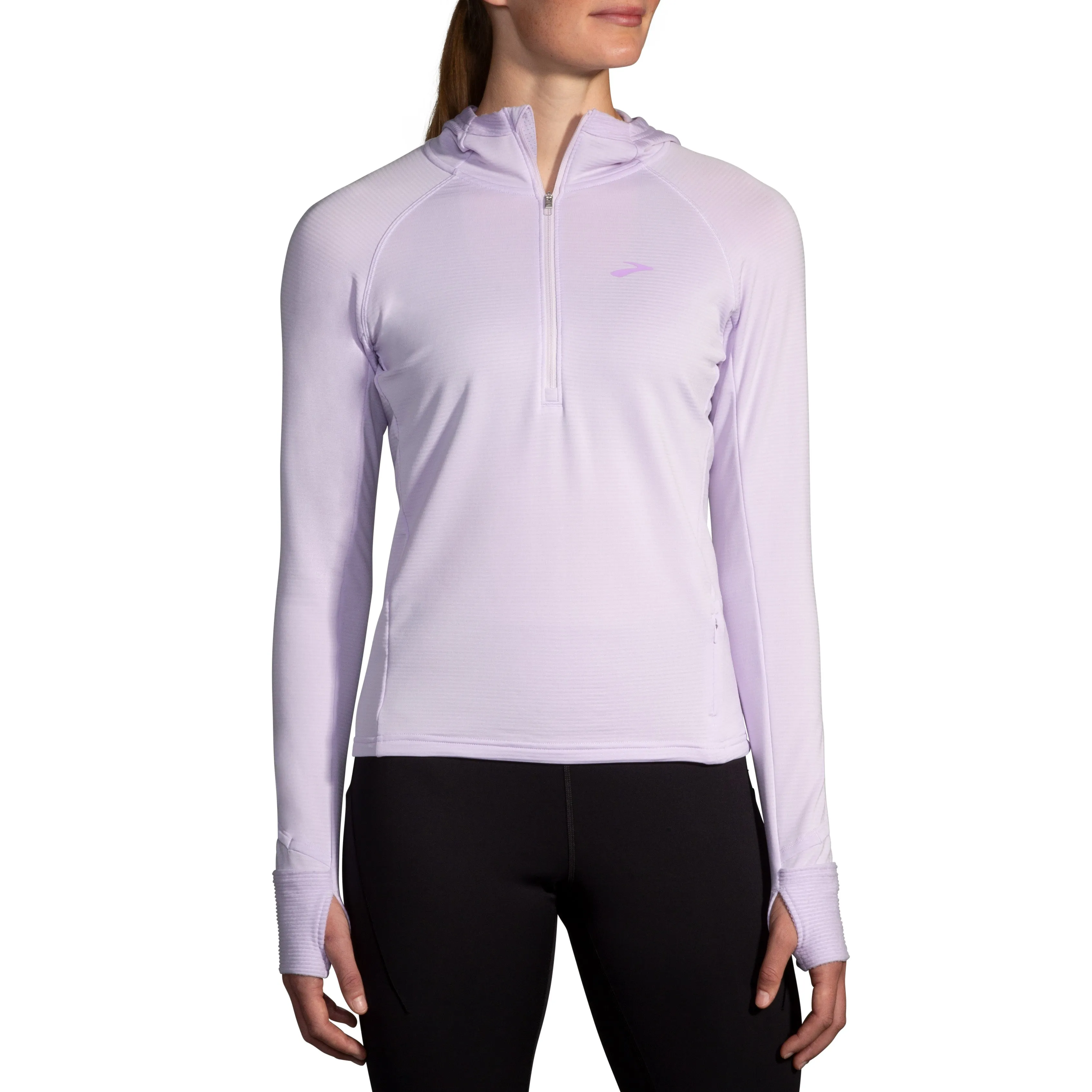 Brooks Women's Notch Thermal Hoodie 2.0