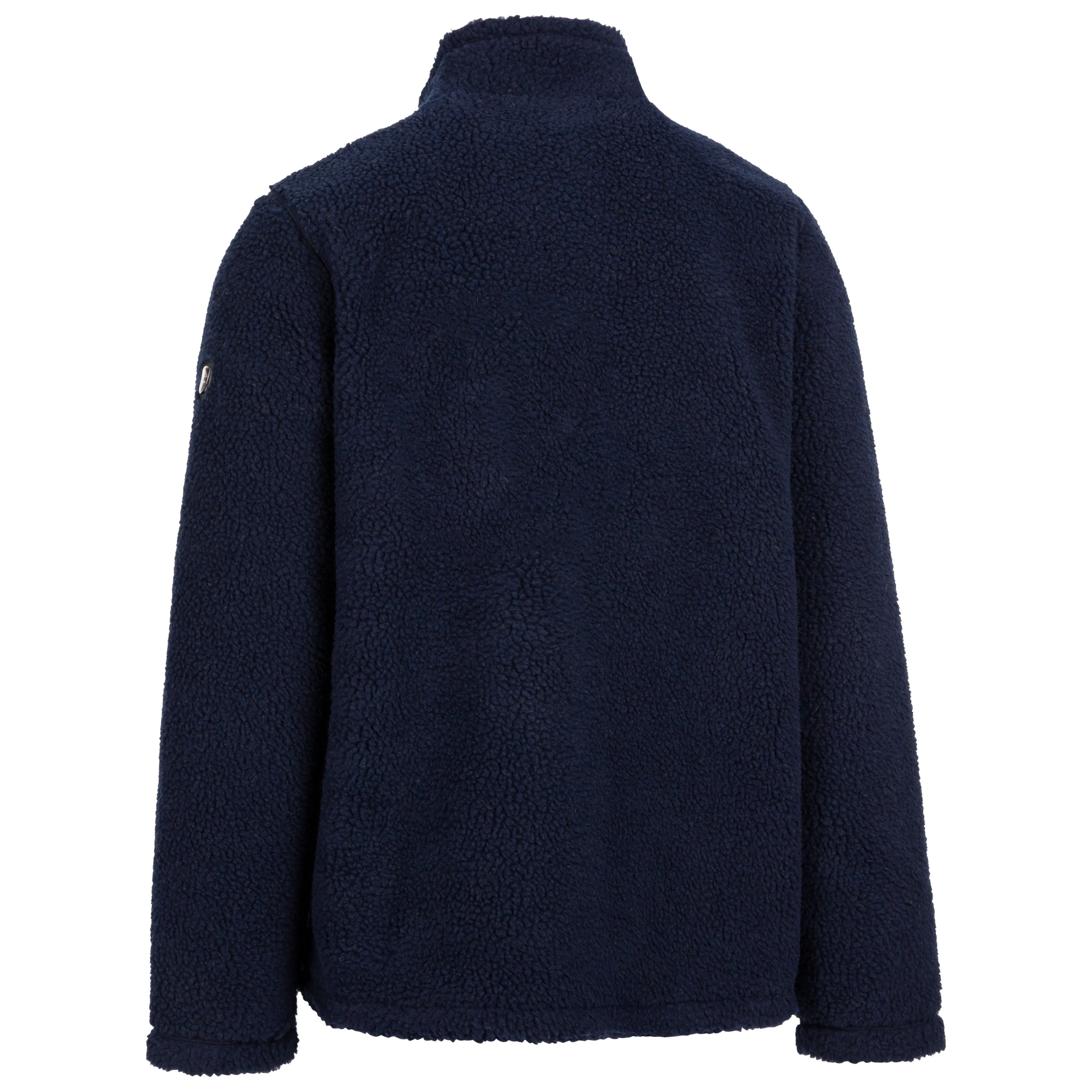 Buck Men's Sherpa Fleece Jacket in Navy