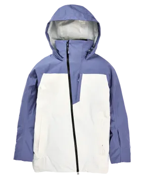 Burton Women's Pillowline Gore-Tex 2L Snow Jacket - Slate Blue/Stout White