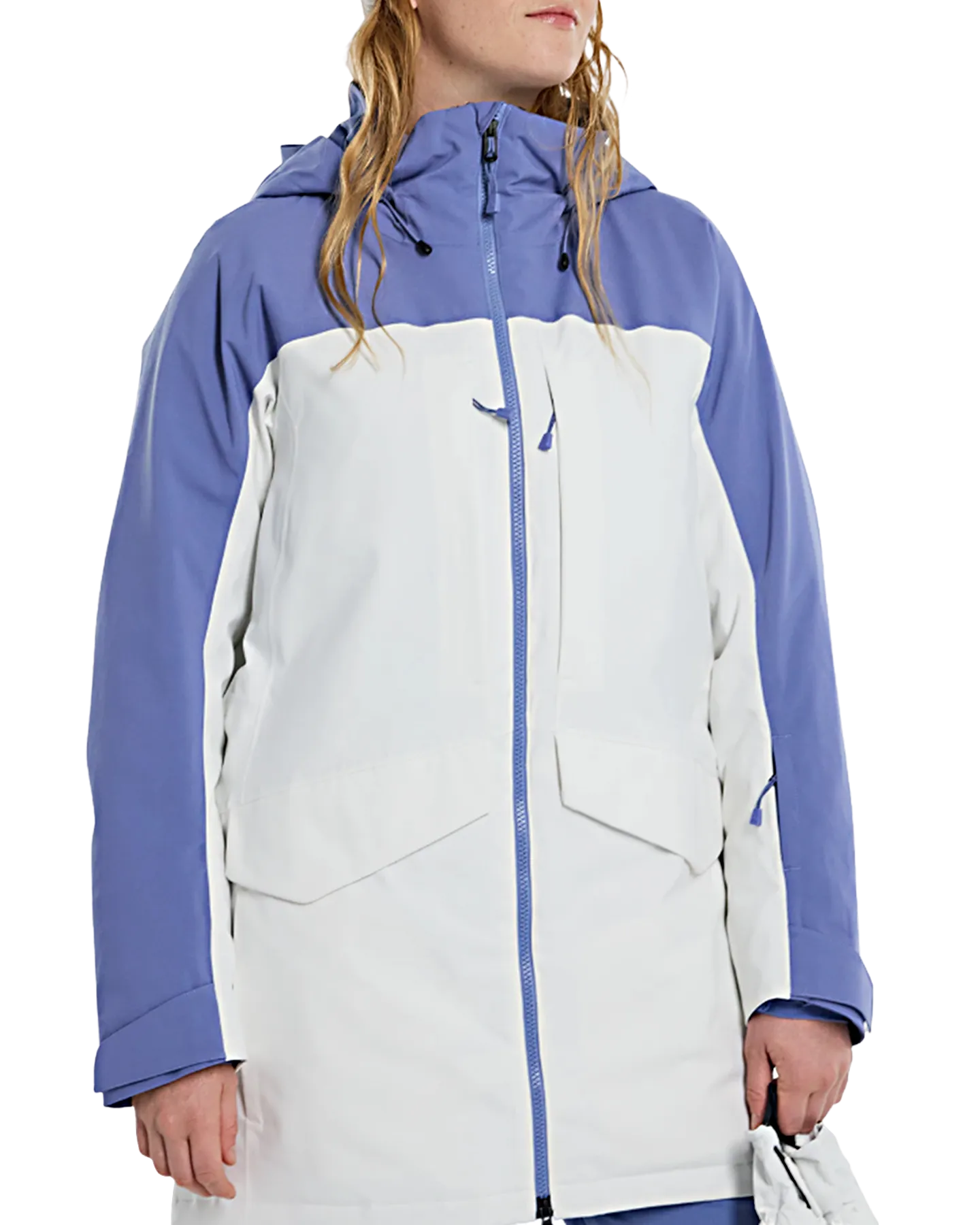 Burton Women's Prowess 2.0 2L Snow Jacket - Slate Blue/Stout White