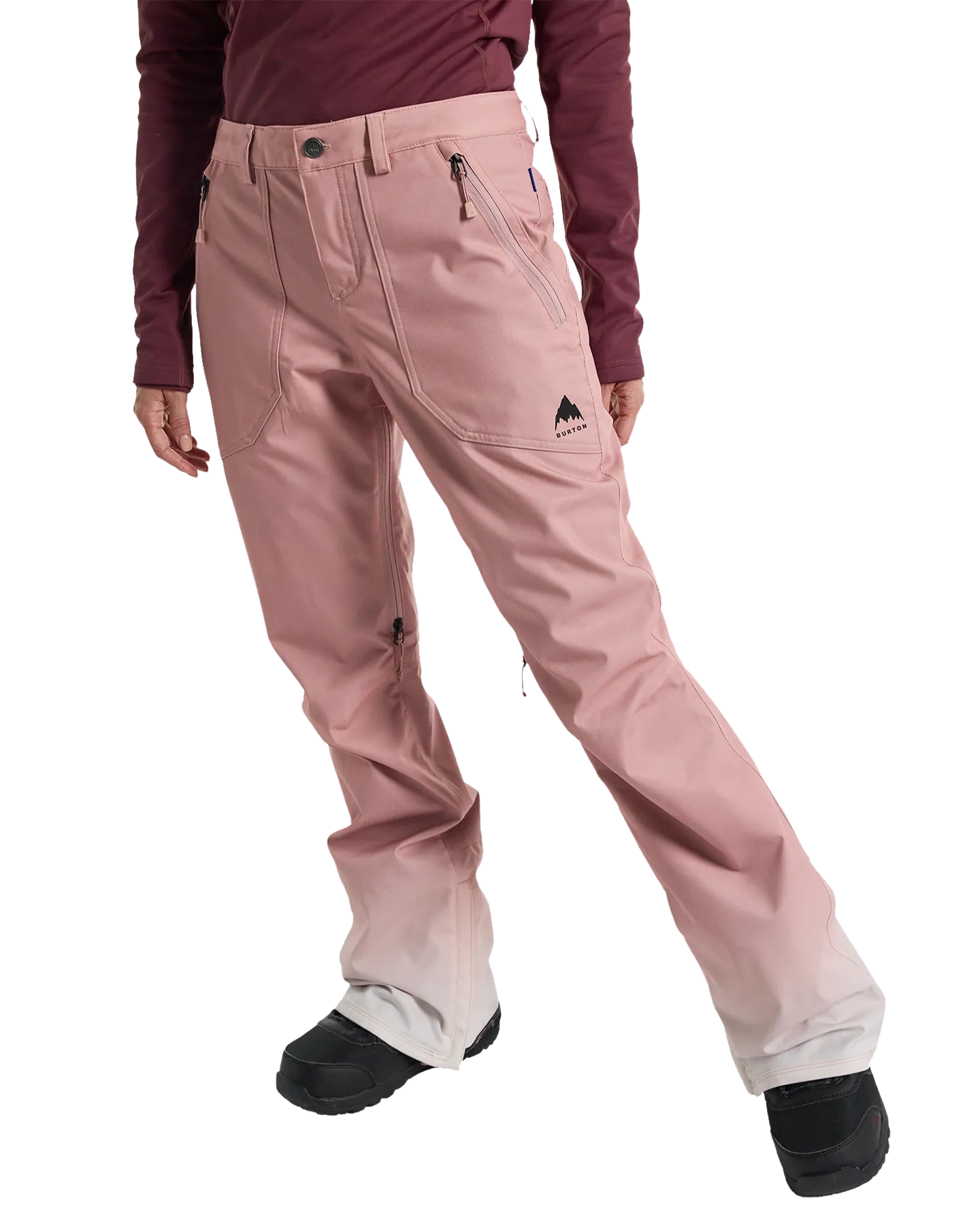 Burton Women's Vida Stretch 2L Snow Pants - Blush Pink Ombre