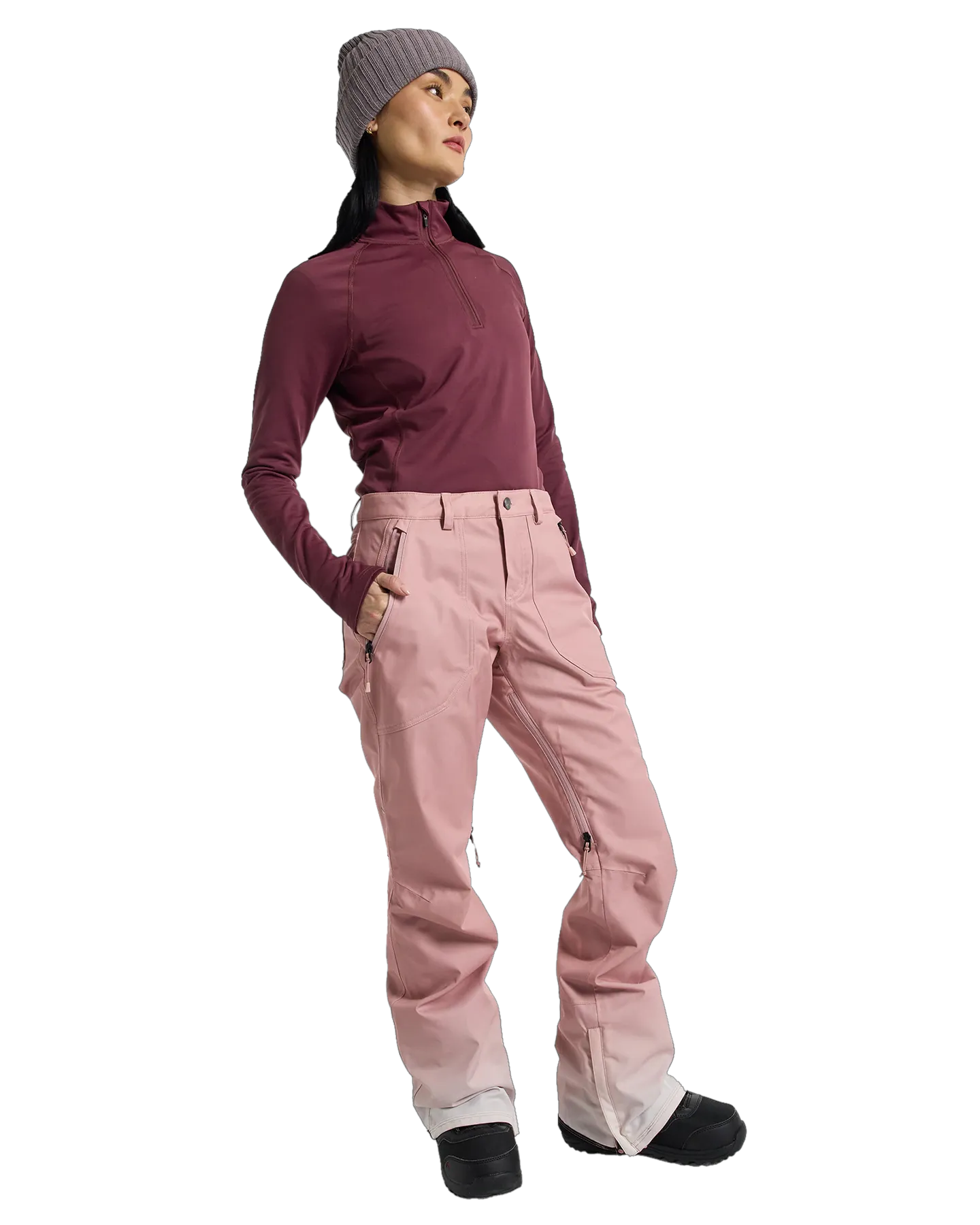 Burton Women's Vida Stretch 2L Snow Pants - Blush Pink Ombre