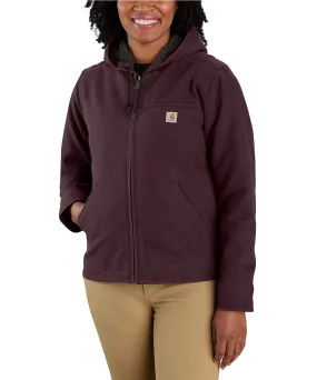 Carhartt Women's Sherpa Lined Sierra Jacket - Blackberry