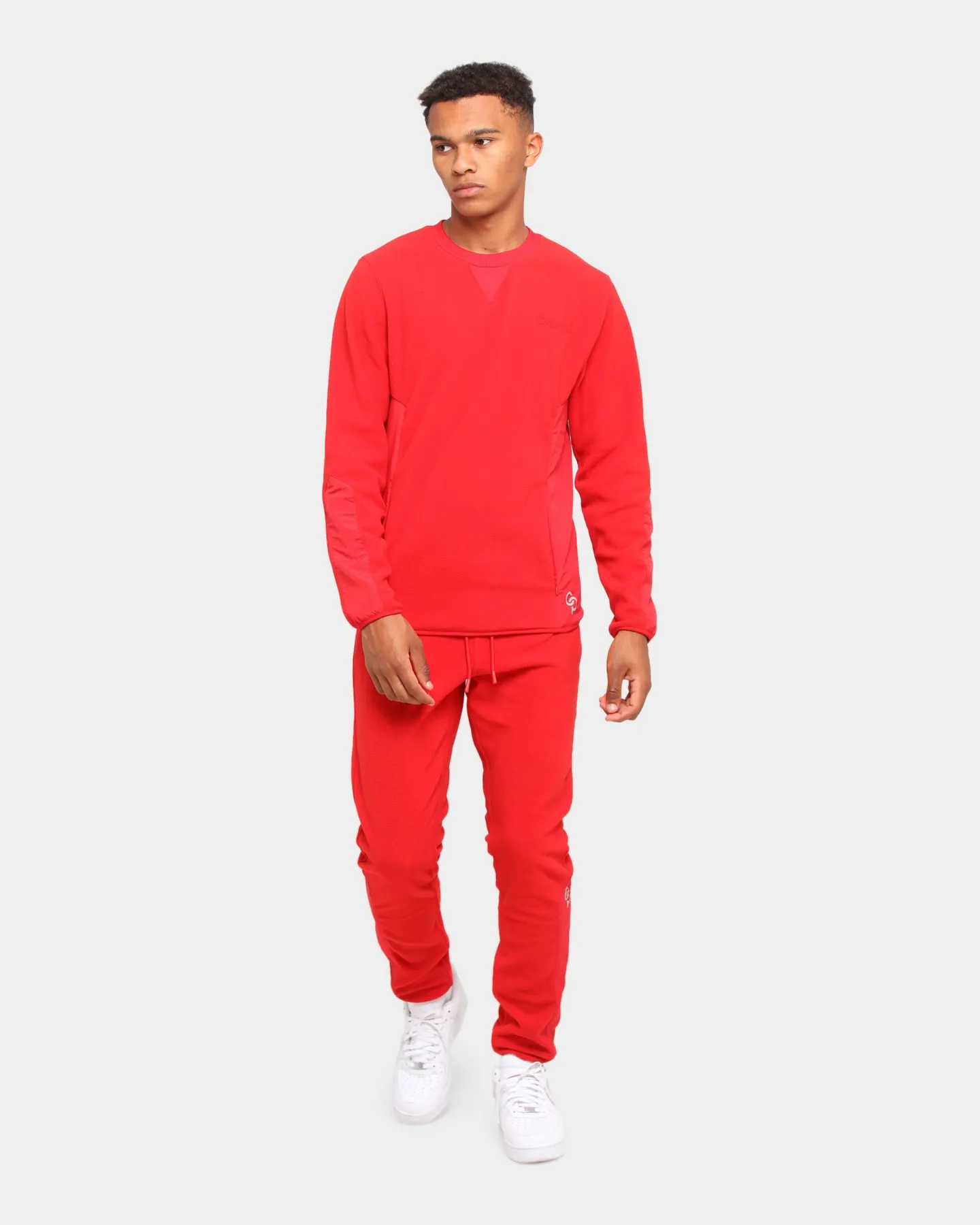 Carré Polaire Crewneck Red