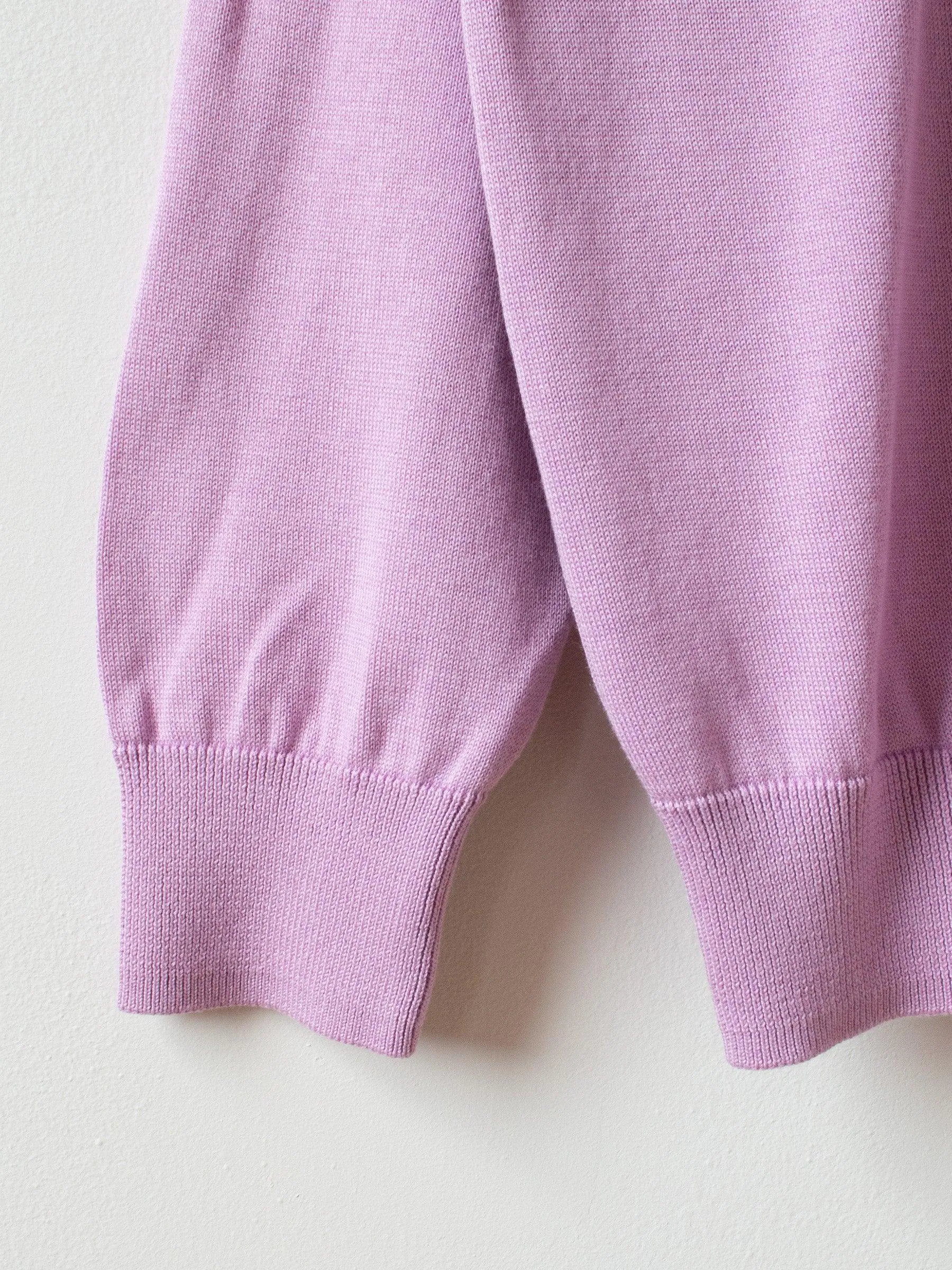 Co Silk C/N Knit Sweater - Lavender