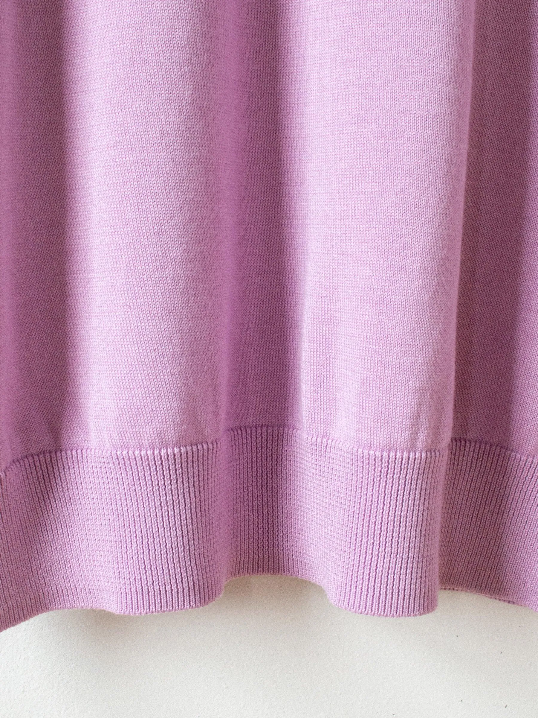 Co Silk C/N Knit Sweater - Lavender