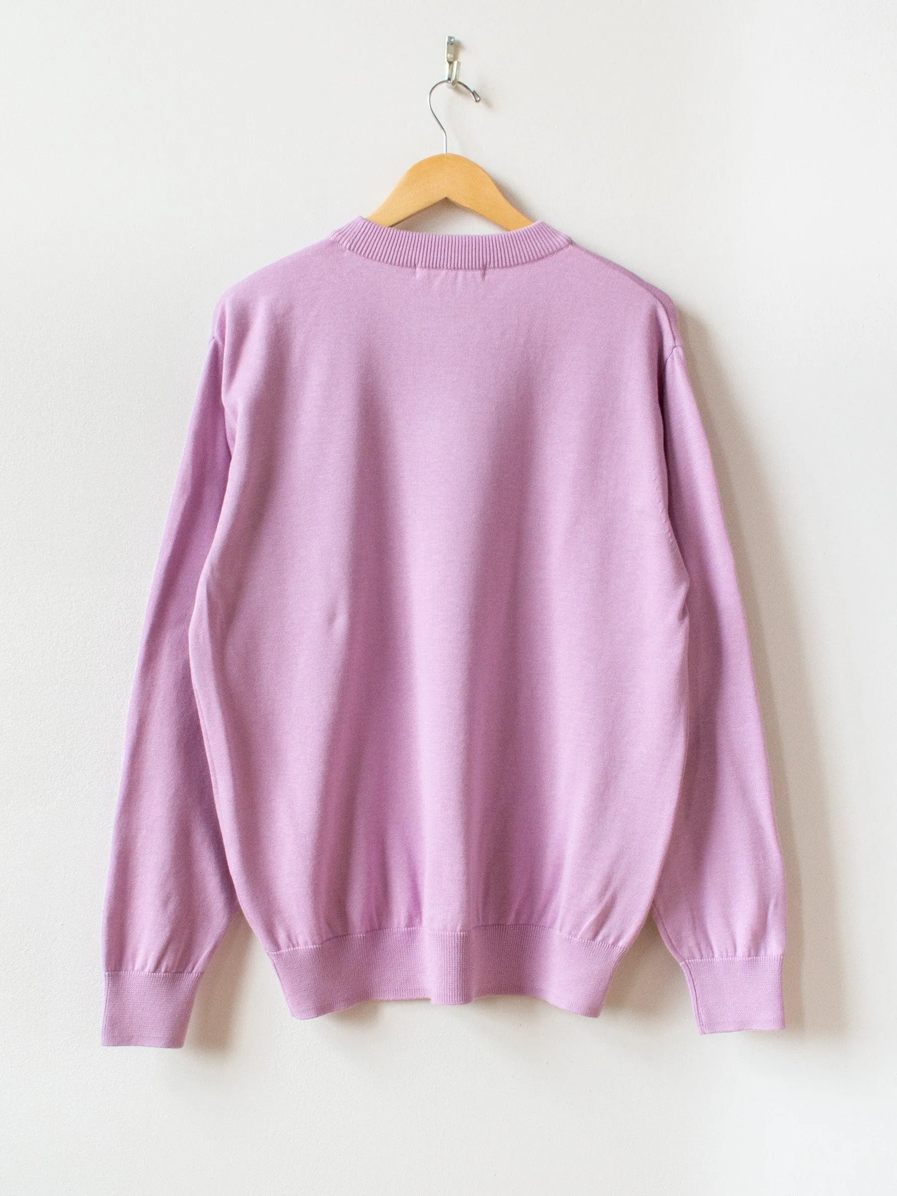 Co Silk C/N Knit Sweater - Lavender