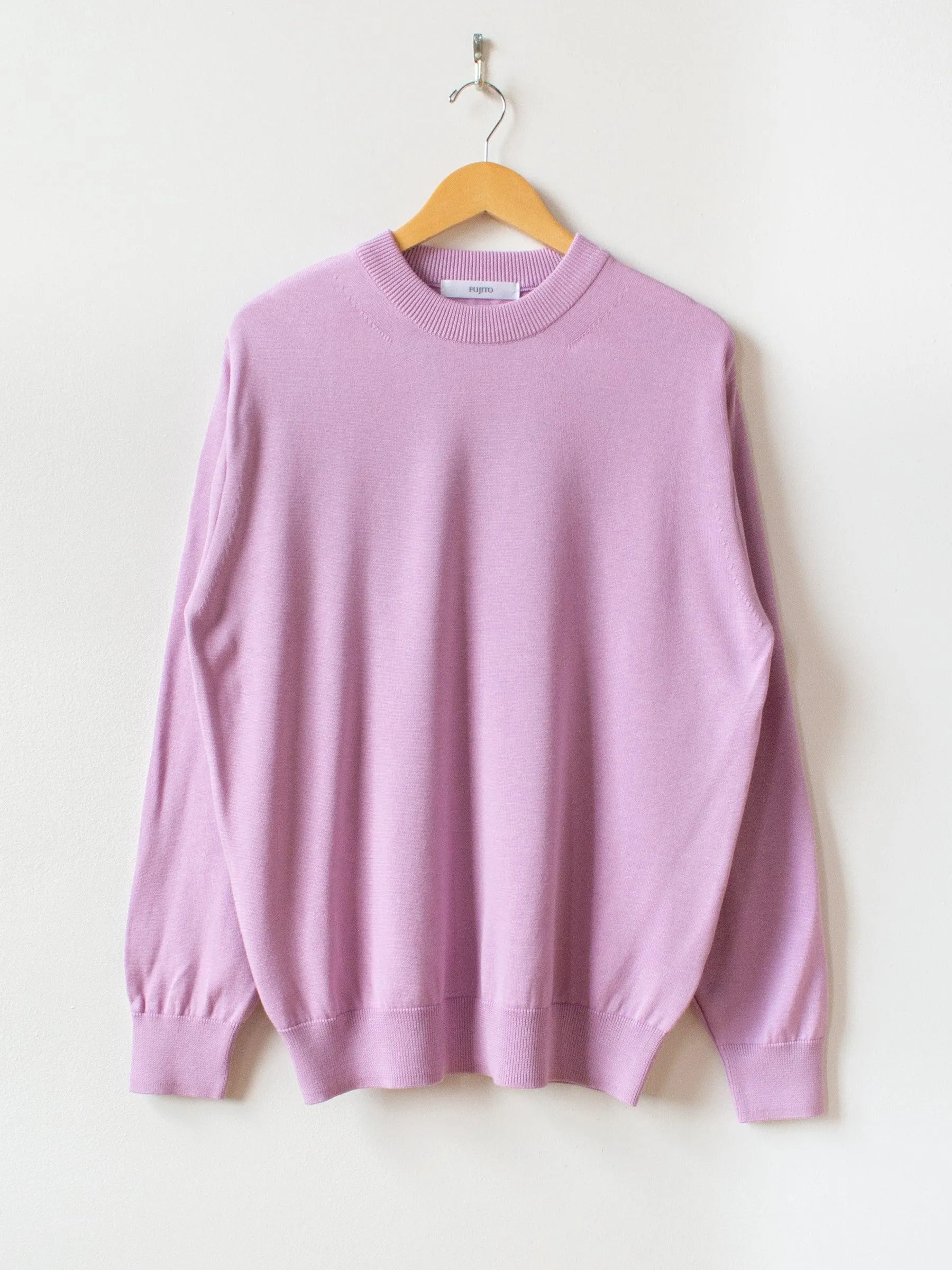 Co Silk C/N Knit Sweater - Lavender