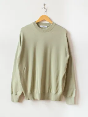 Co Silk C/N Knit Sweater - Moss