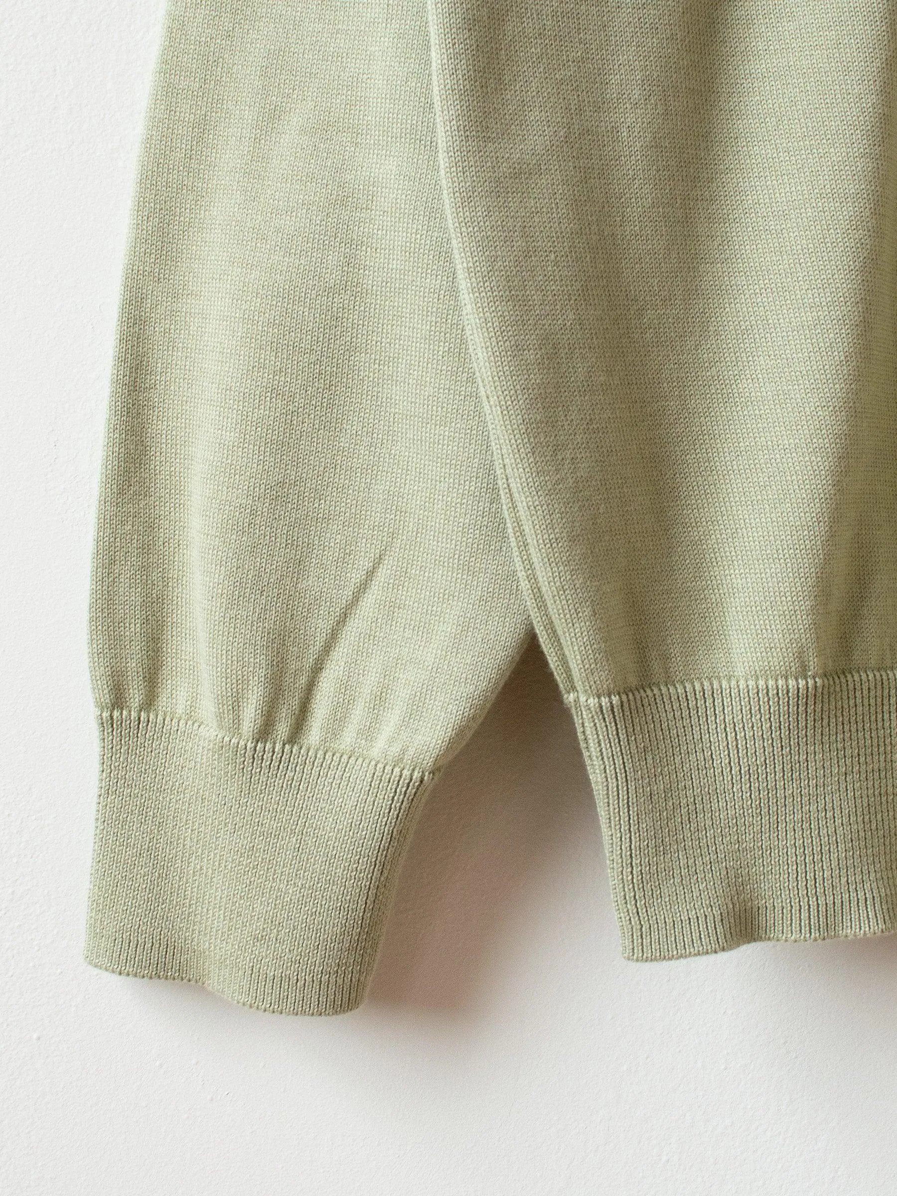 Co Silk C/N Knit Sweater - Moss