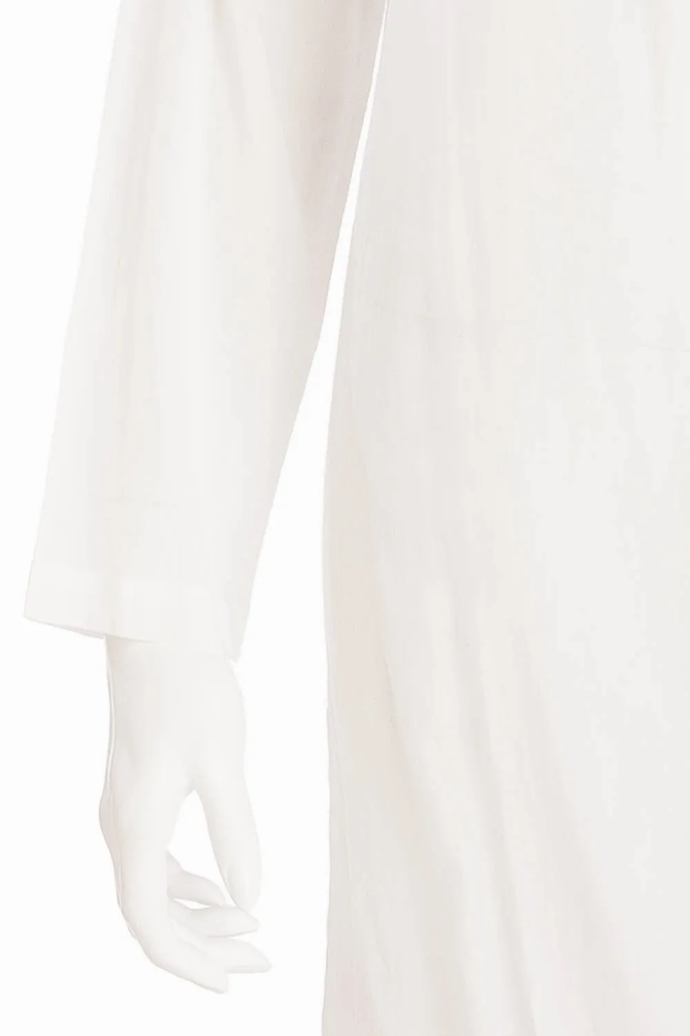 Costume National - White Cotton Long Tunic