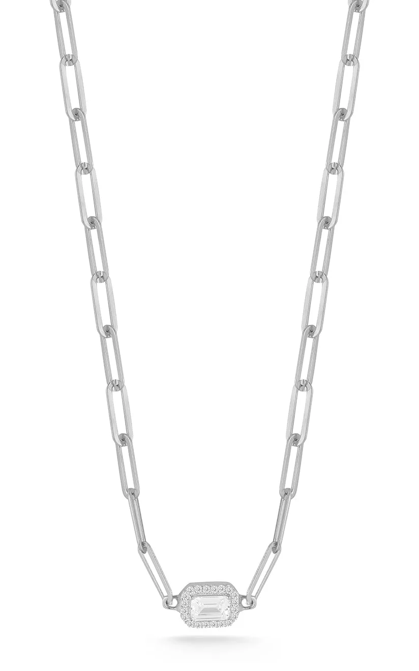 CZ Paperclip Link Choker