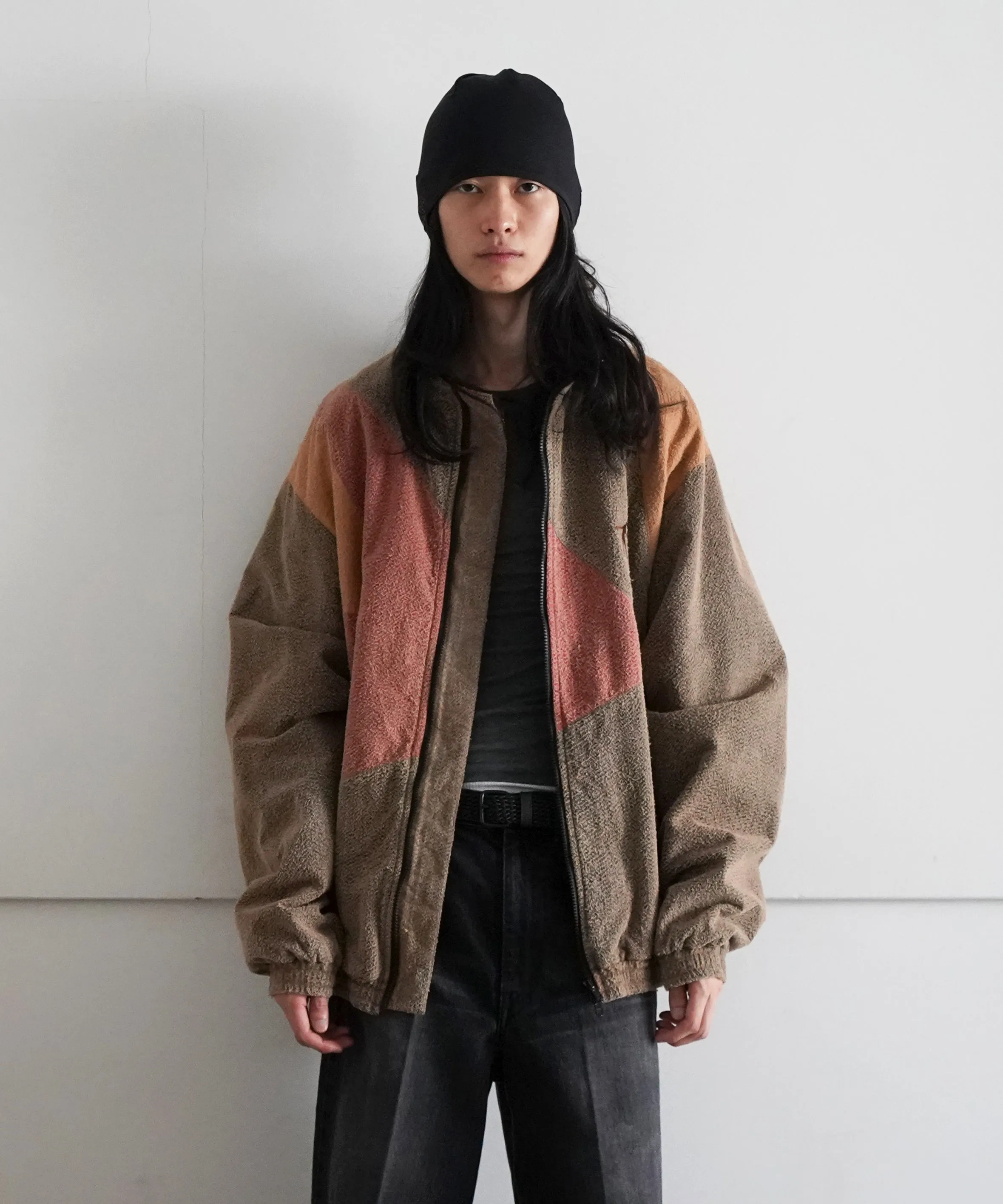 doublet SILK NEEDLE TRACK JACKET "DUST"