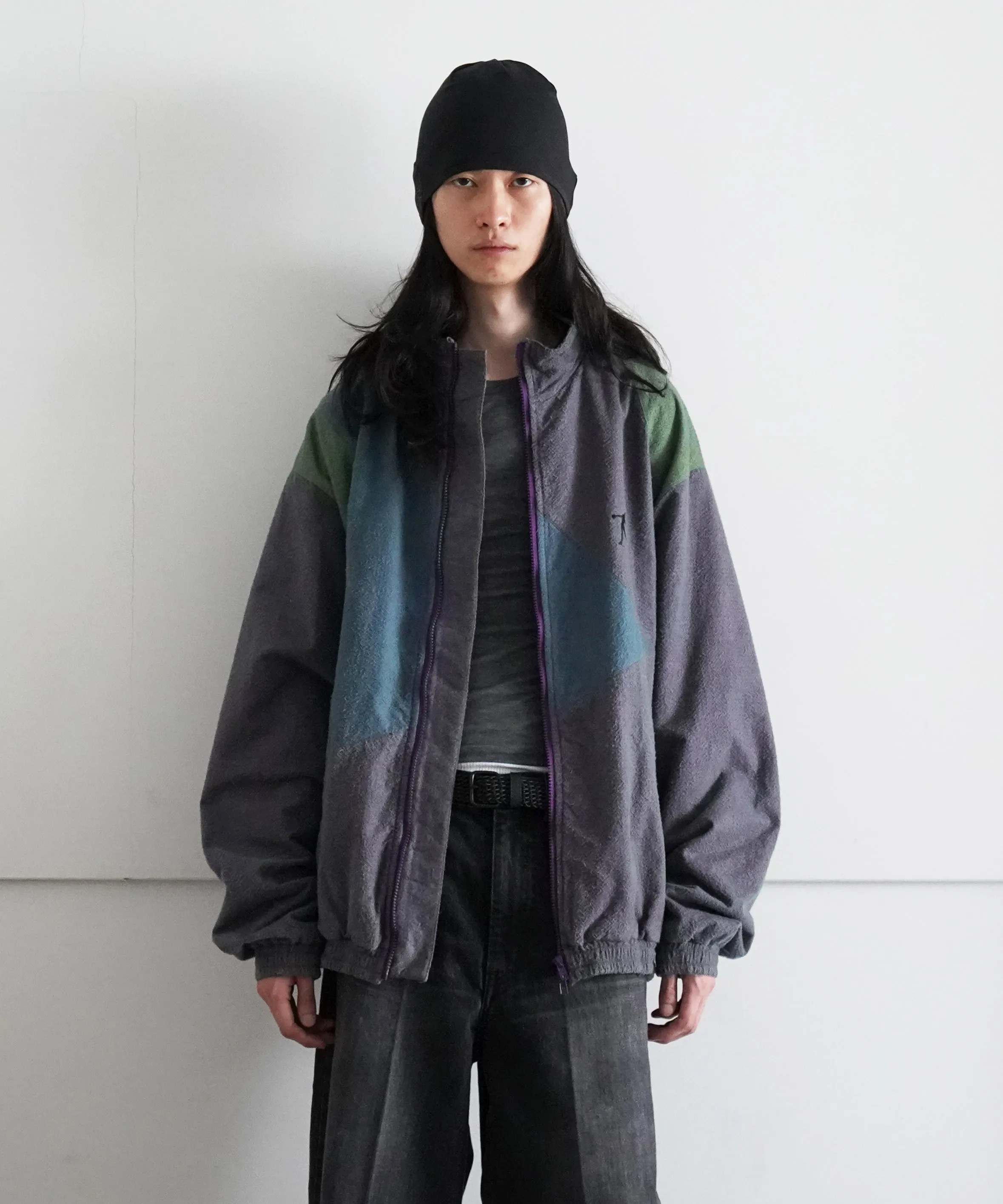 doublet SILK NEEDLE TRACK JACKET "DUST"