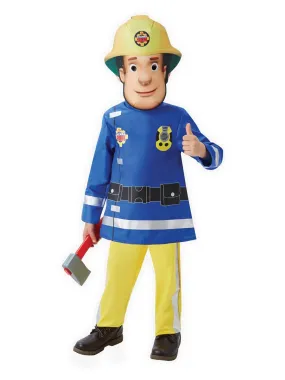 Fireman Sam Deluxe Child Costume - Buy Online Only