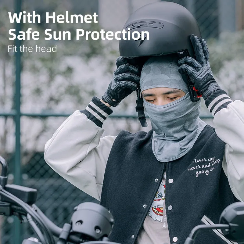 Full Face Mask UV Sun Protection Cycling Mask Summer Balaclava Hat Bike Scarf Breathable Outdoor Motorcycle Face Masks