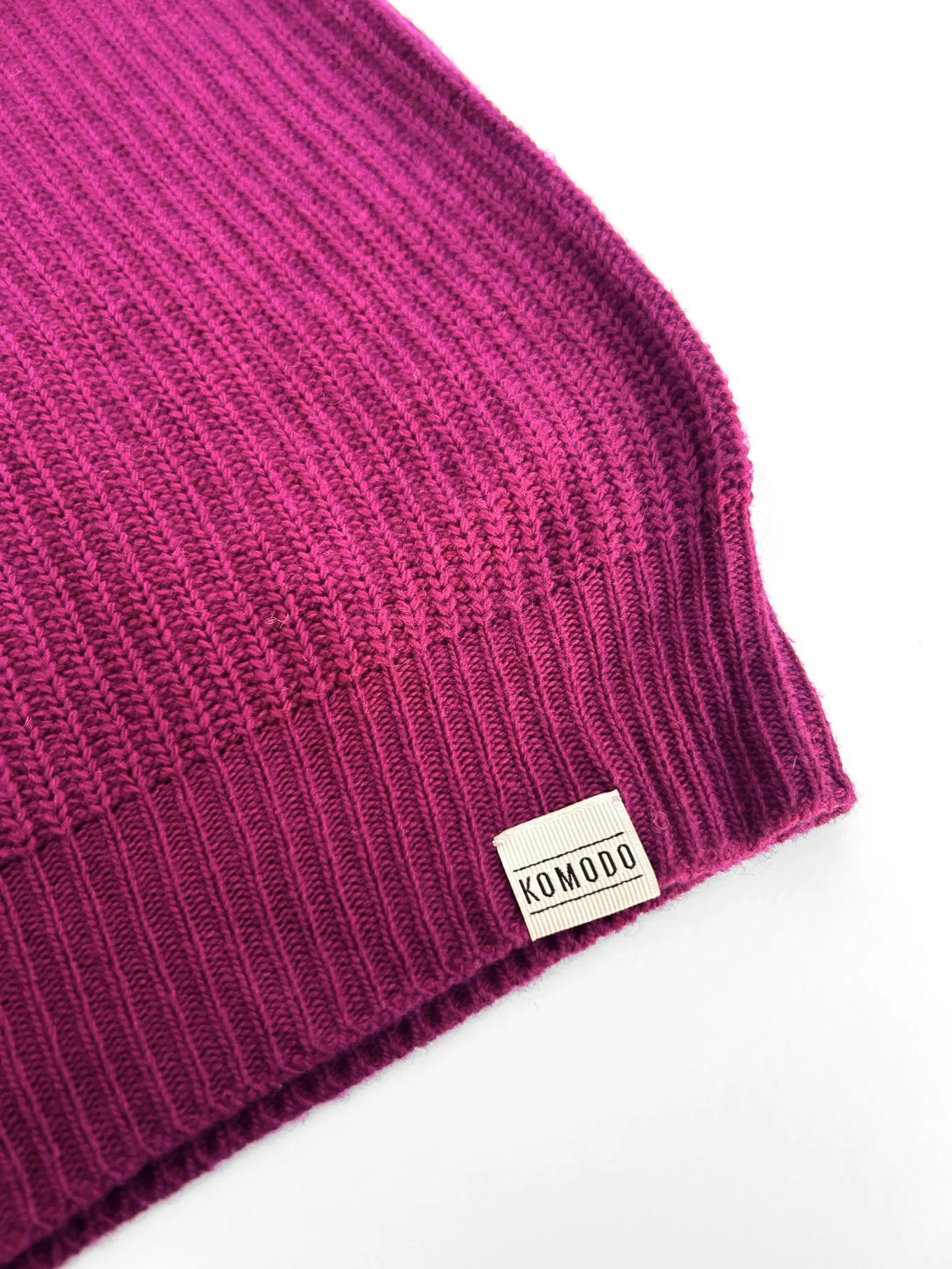 GIOVANNI Wool Blend Jumper - Fuschia