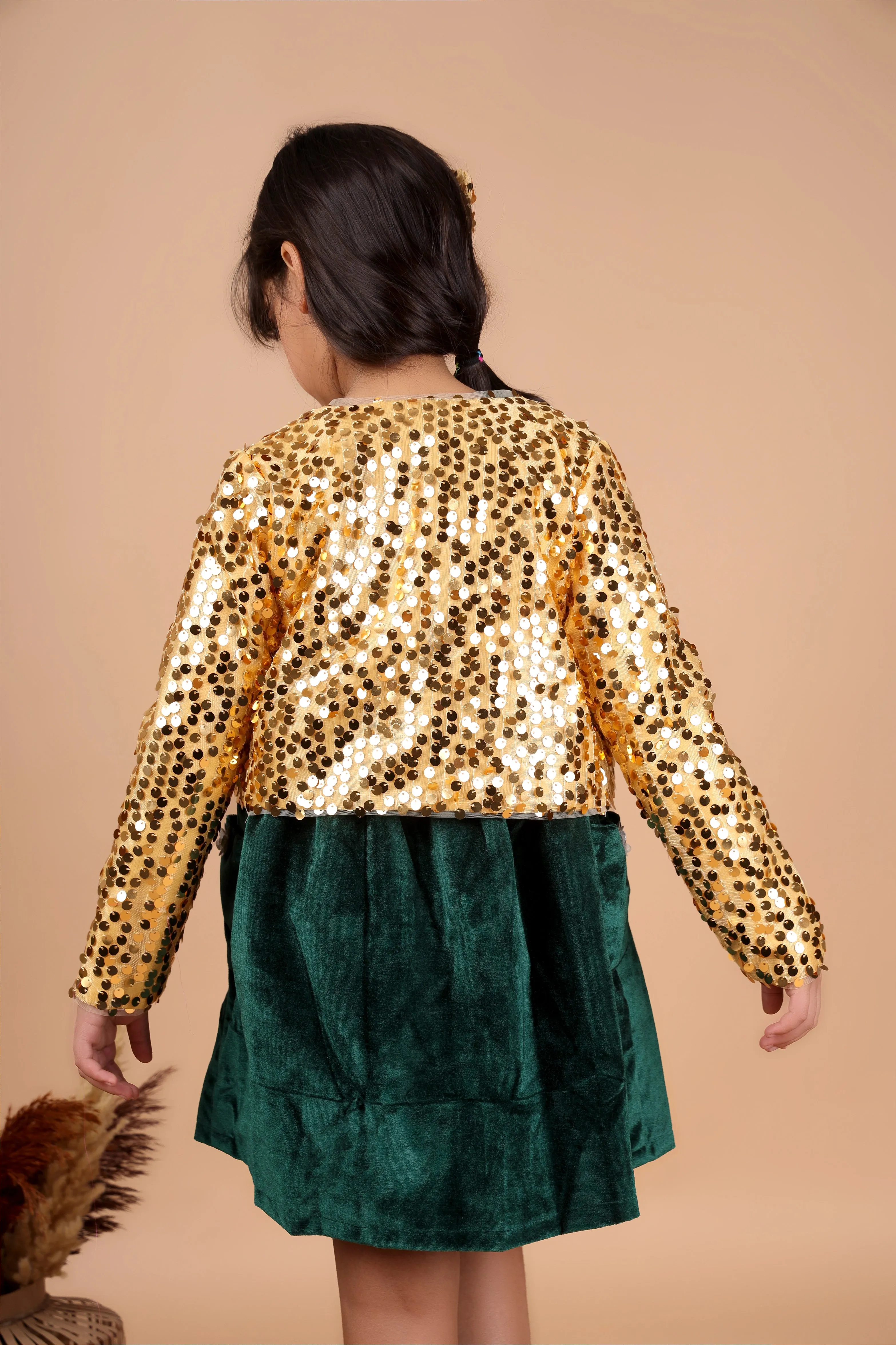 Glitz and Glamour Sequin Shrug