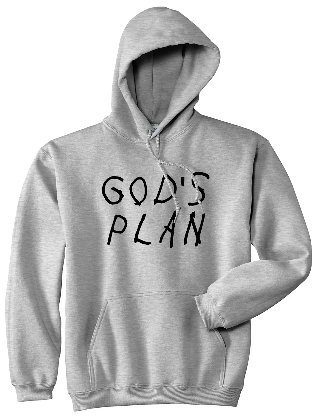 Gods Plan Mens Pullover Hoodie