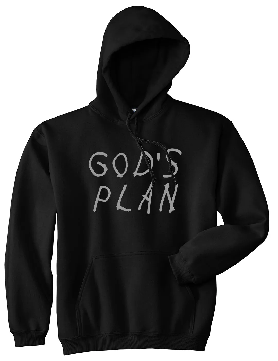 Gods Plan Mens Pullover Hoodie