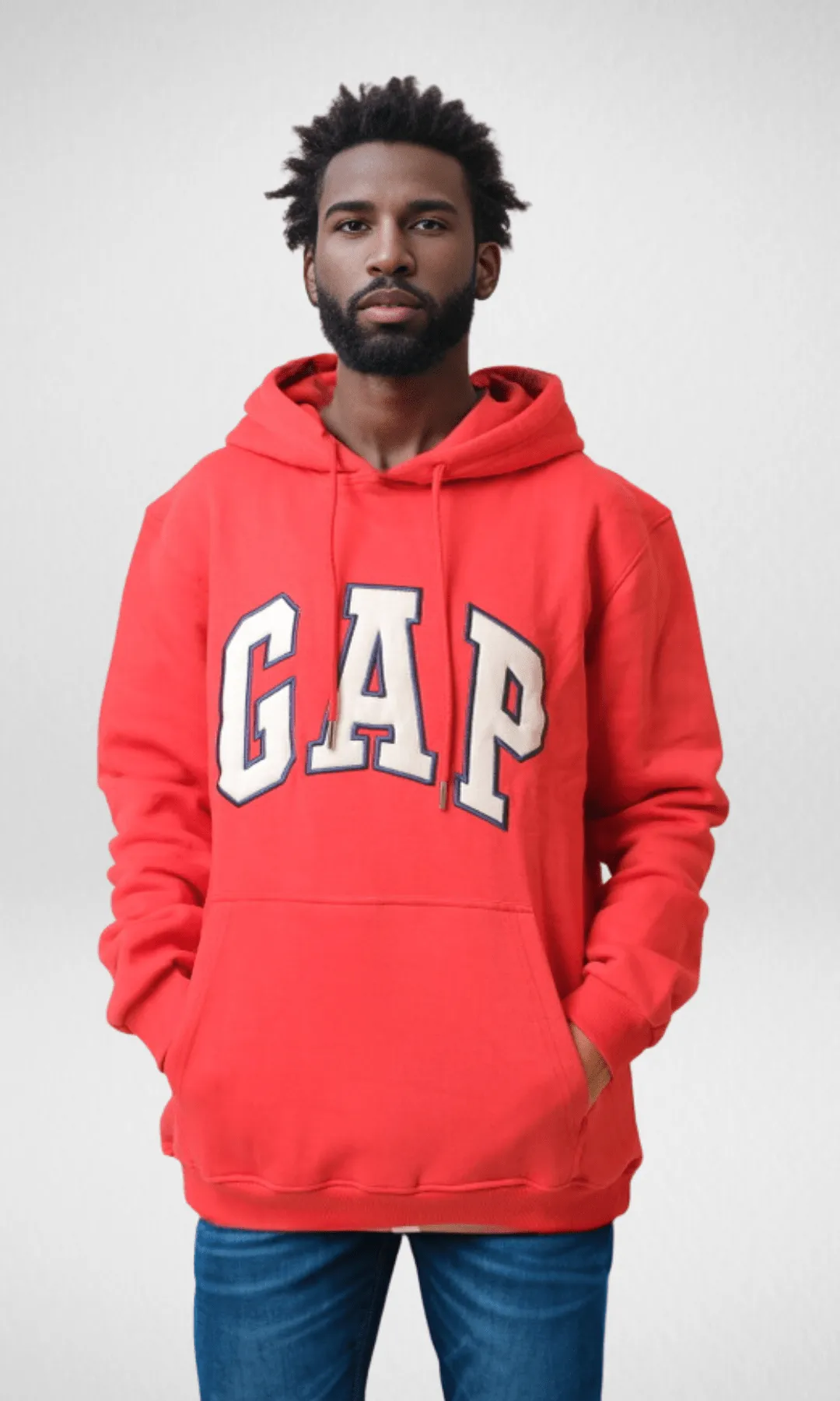 Hoodie Uni-Sex Sweatshirt - Red