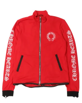 Horseshoe Logo Zip Up Track Jacket