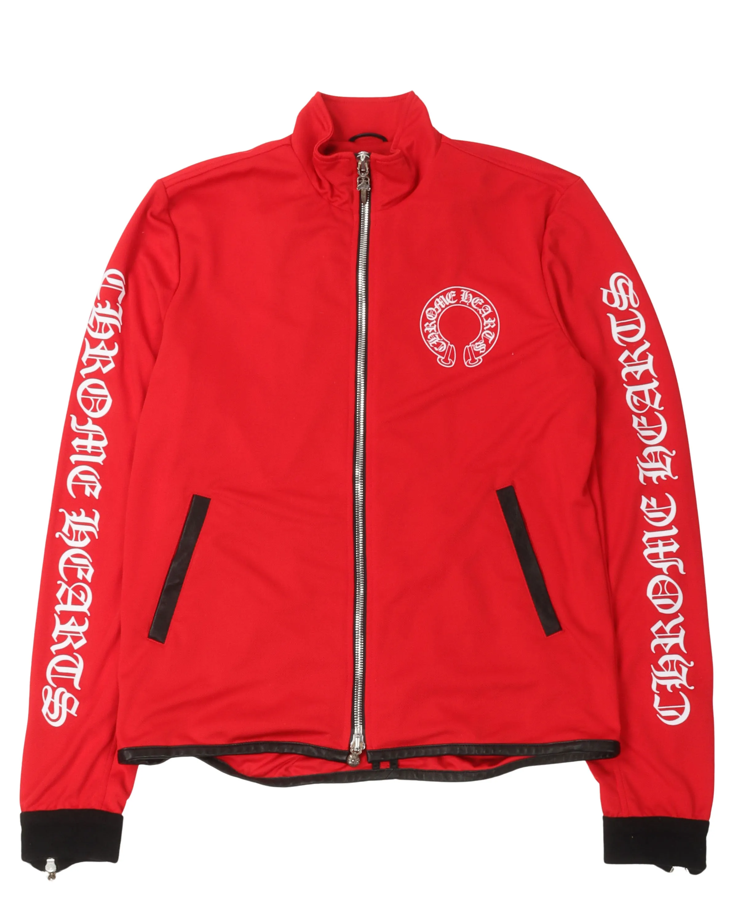 Horseshoe Logo Zip Up Track Jacket