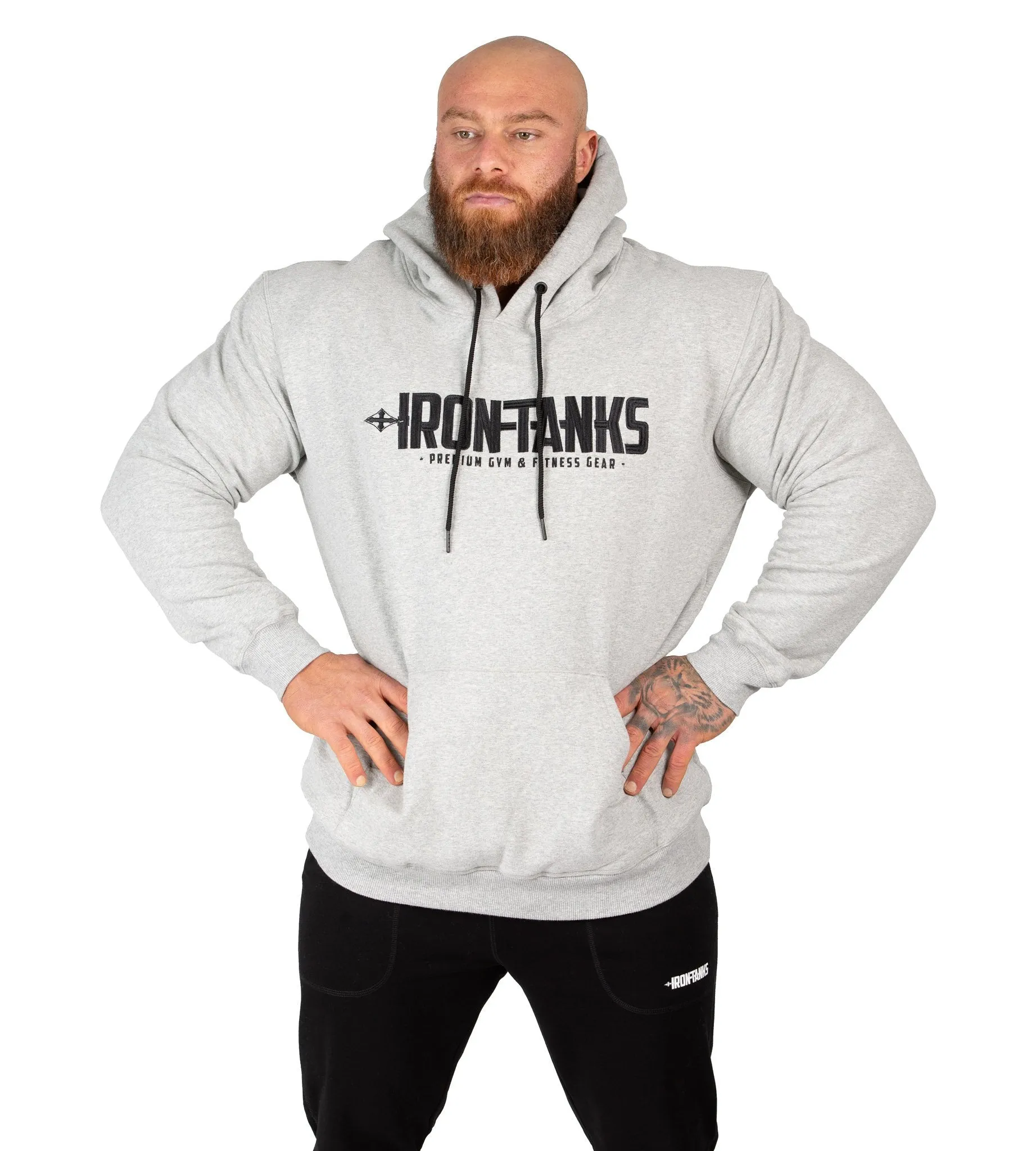 Hulk Pullover Hoodie III - Grey