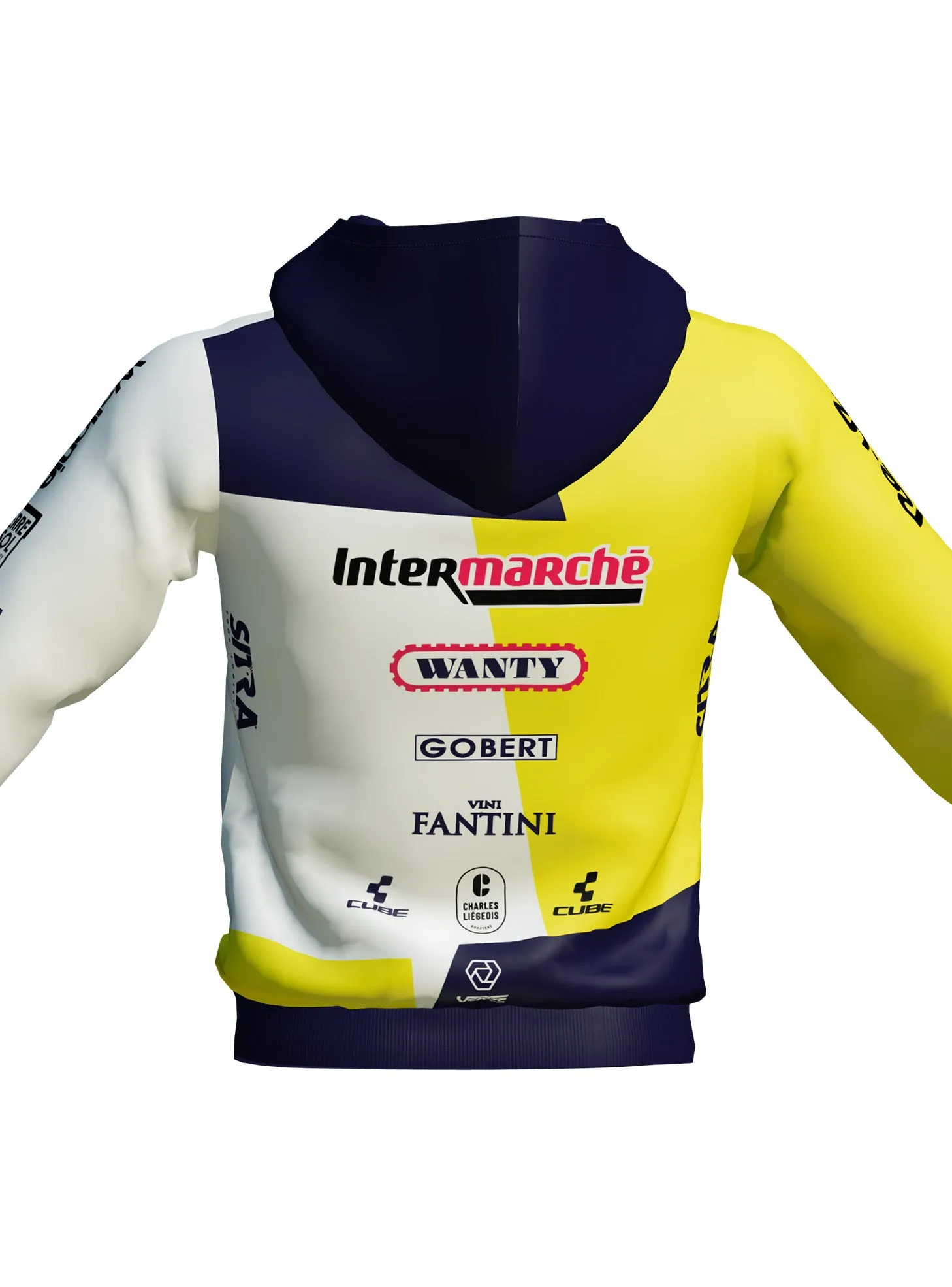 INTERMARCHÉ-WANTY OFFICIAL TEAM Hoodie Men´s