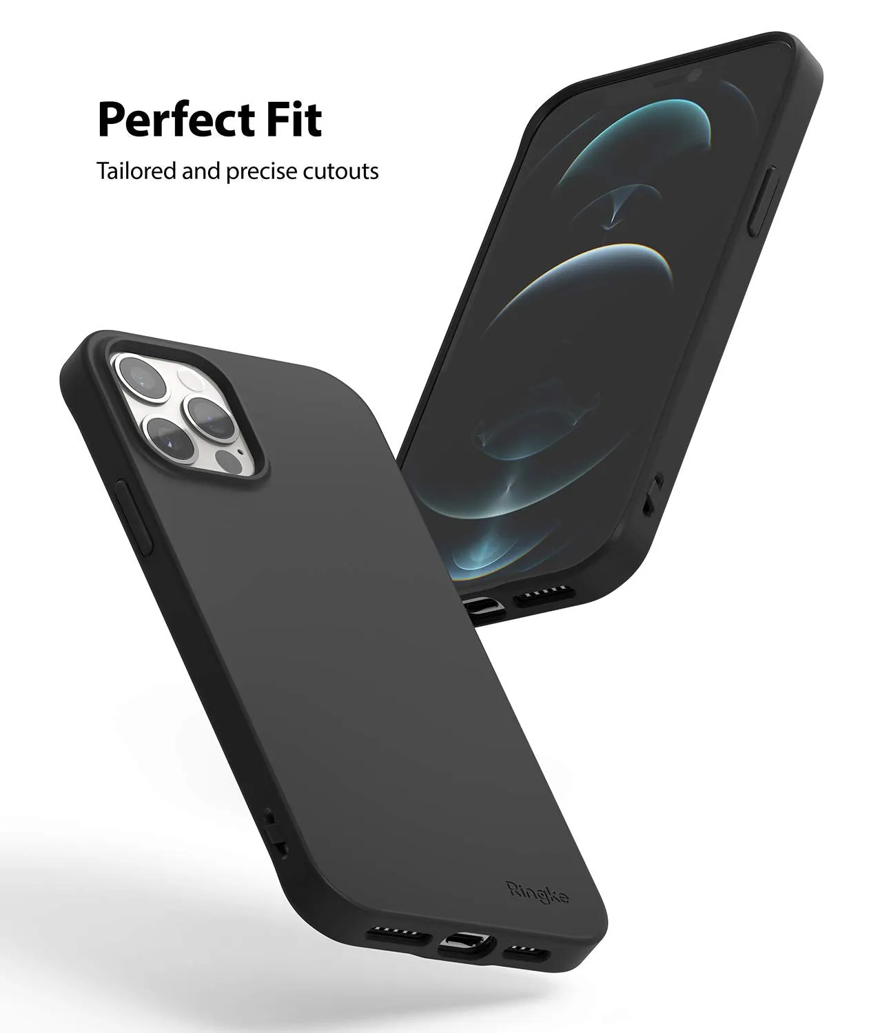 iPhone 12 Pro Max Back Cover Case | Air S - Black