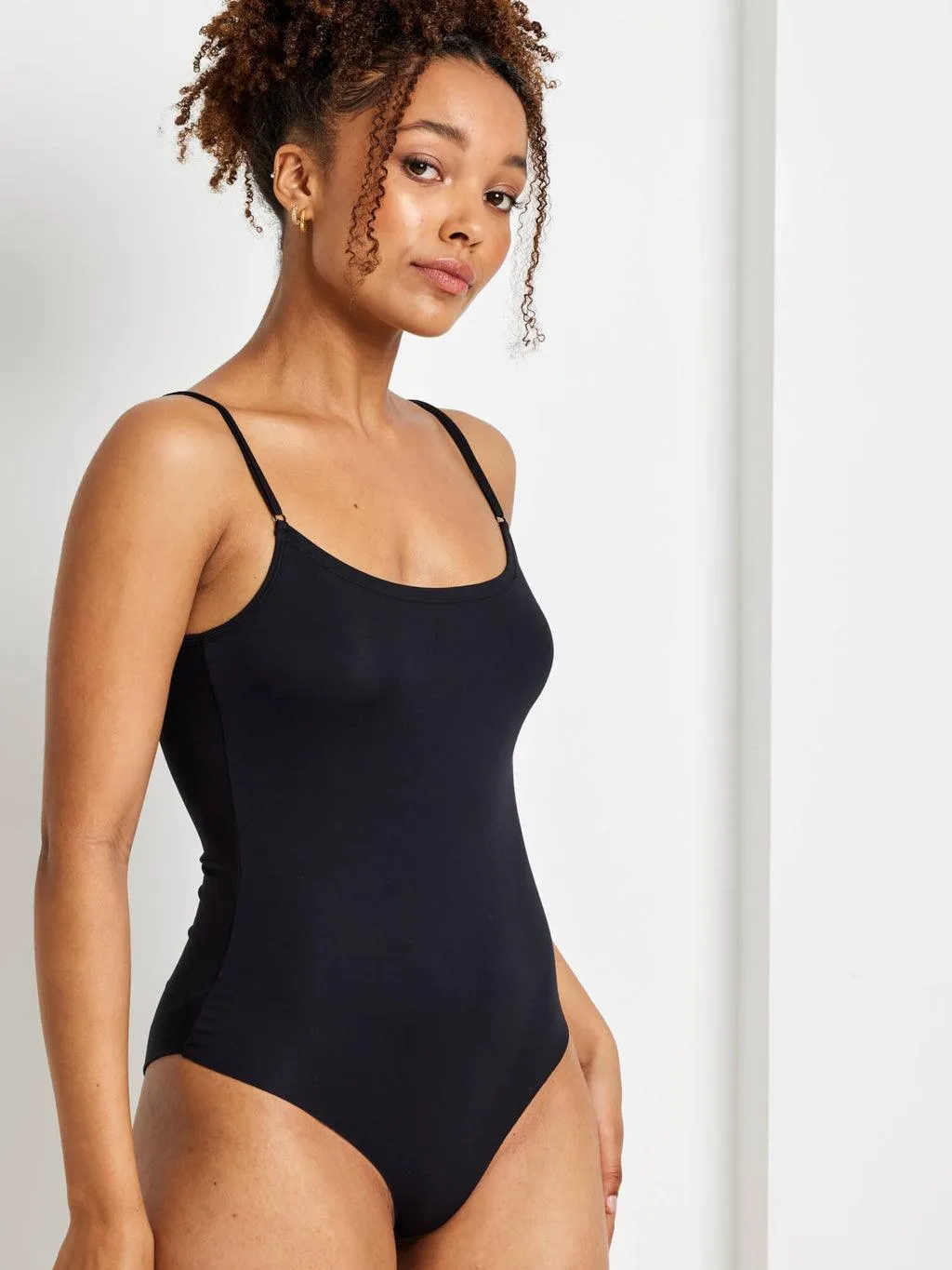 Kayser Clean Cut Modal Bodysuit - Black