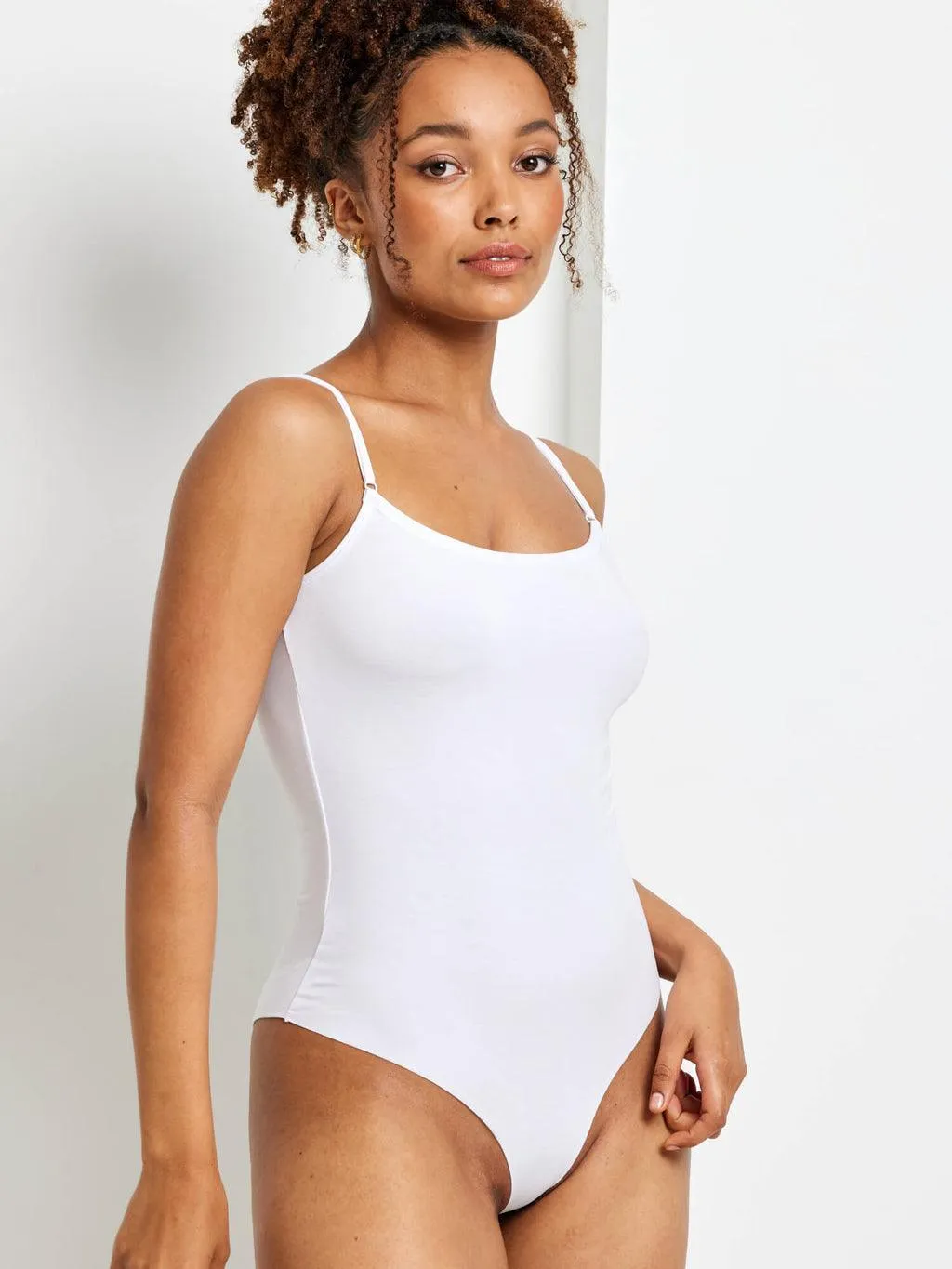 Kayser Clean Cut Modal Bodysuit - White