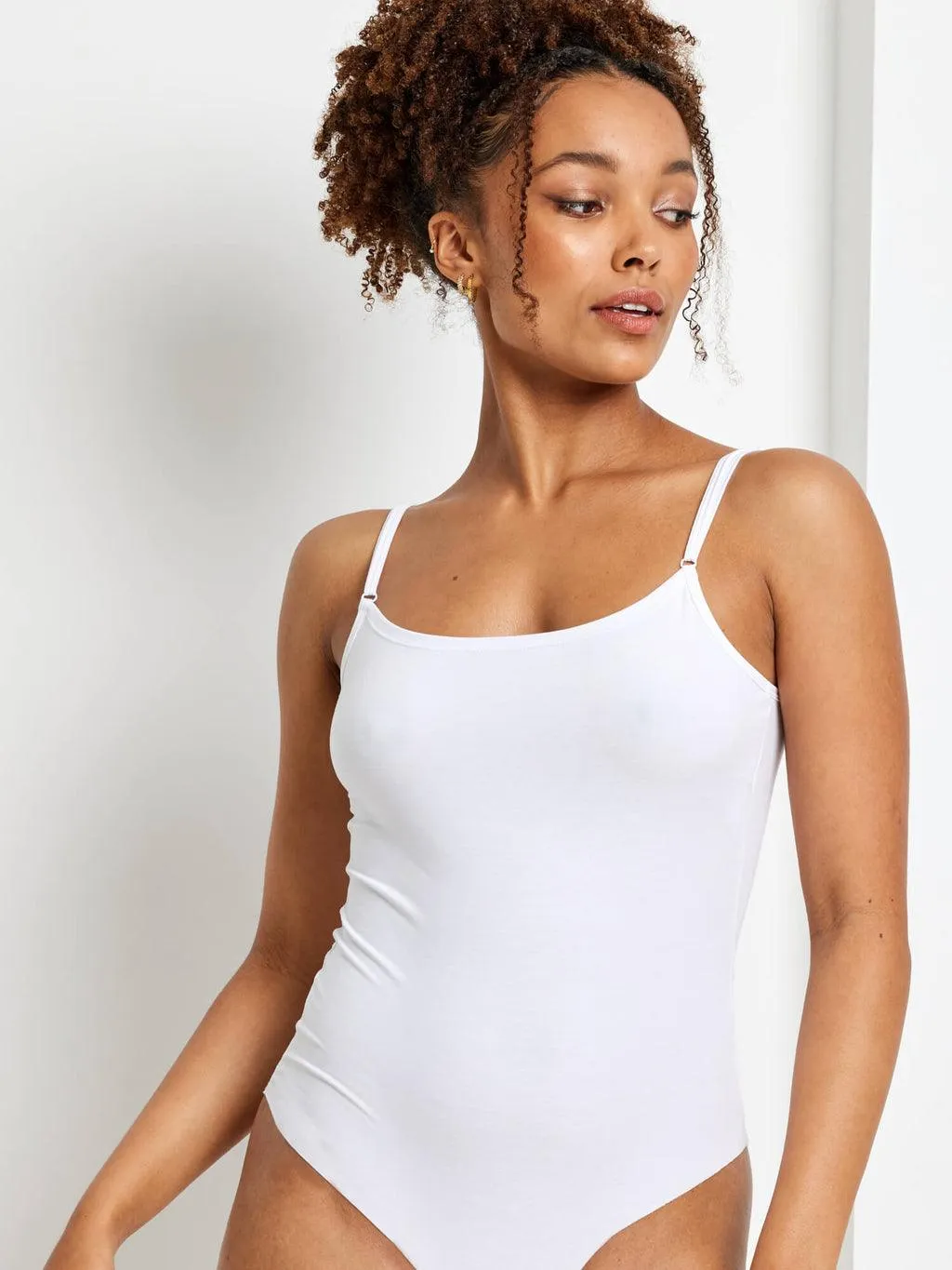 Kayser Clean Cut Modal Bodysuit - White