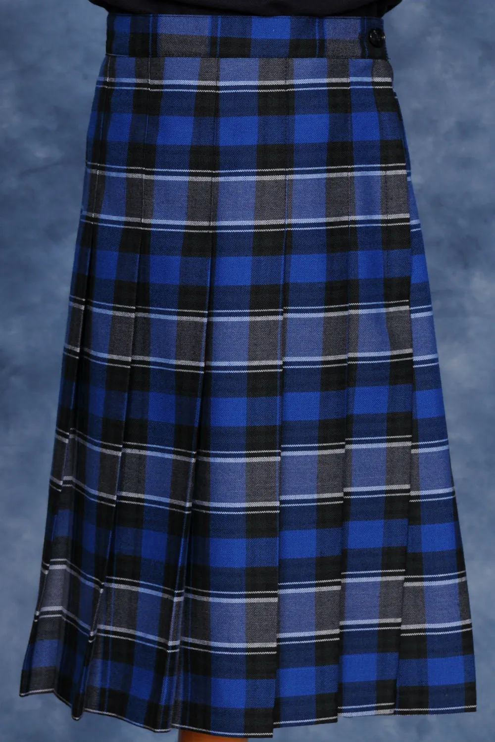 Kids Knife Pleated Skirt Plaid #522