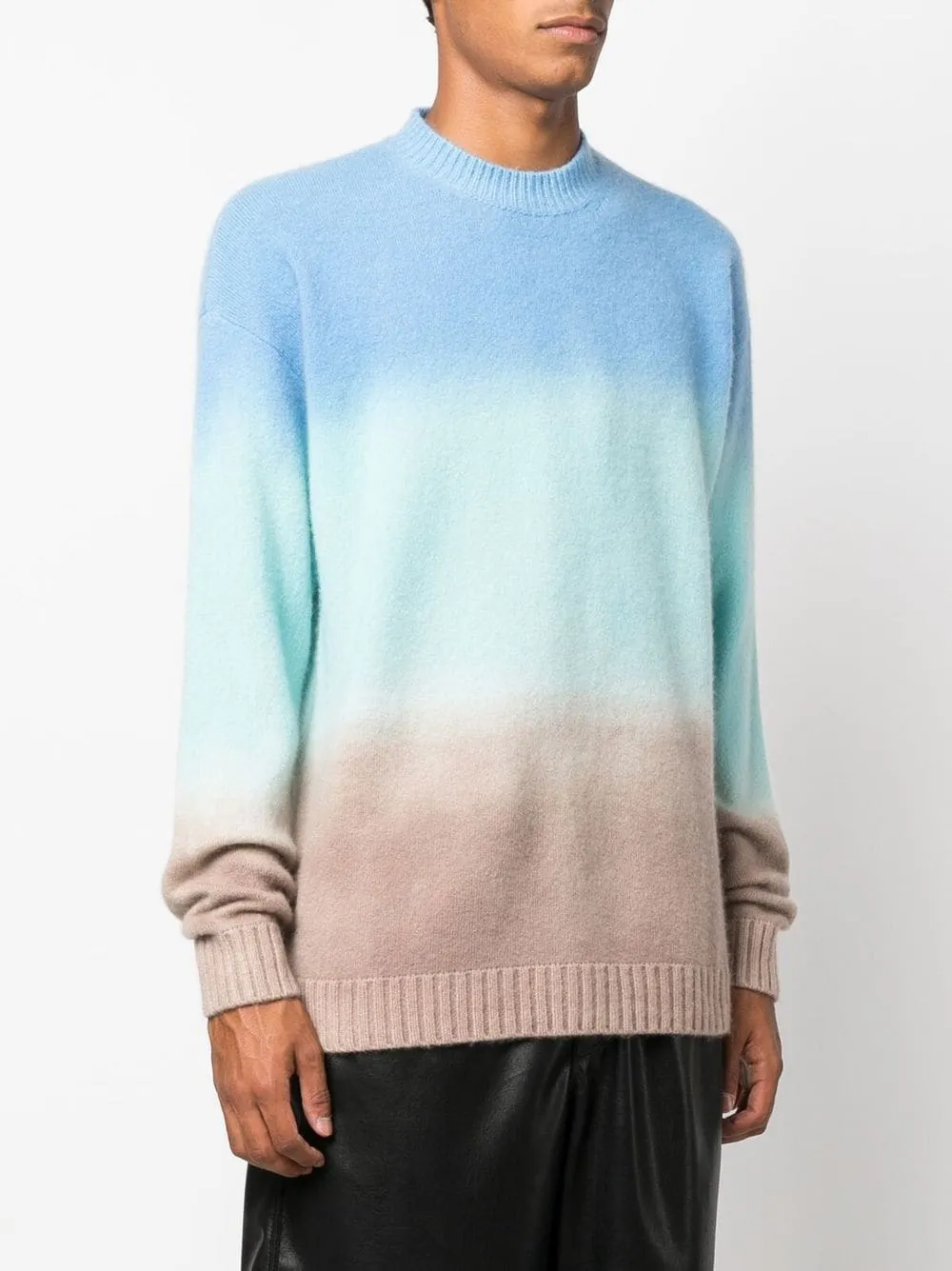 LANEUS FINE-KNIT CREWNECK JUMPER VAR 1 MUL