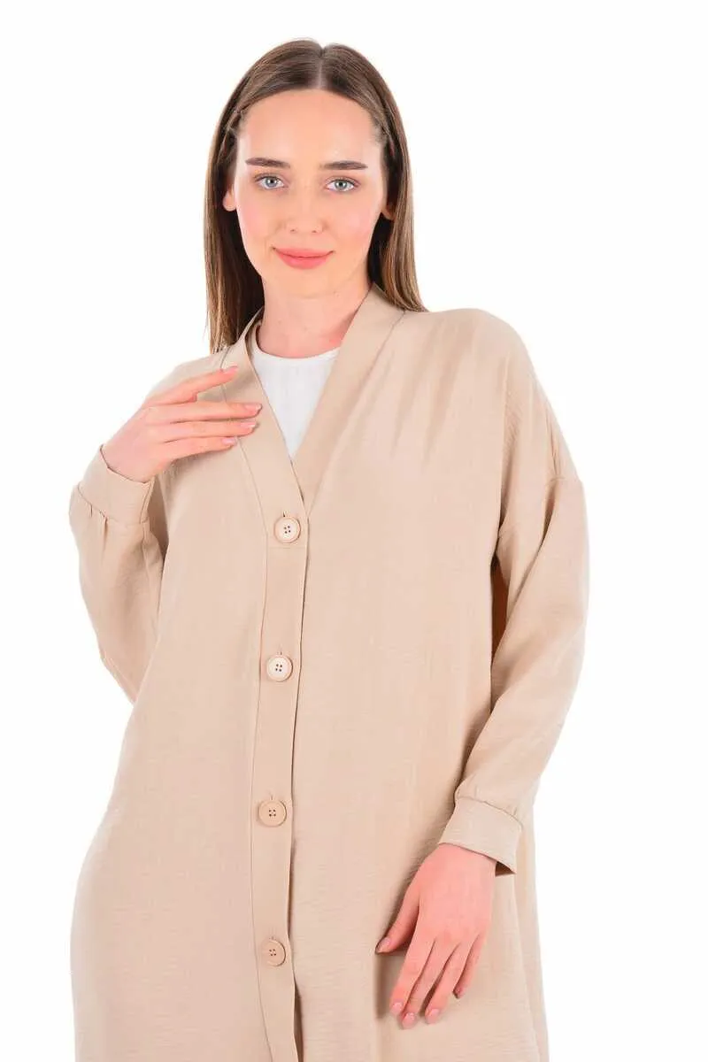 LRN 20353 Tunic Beige