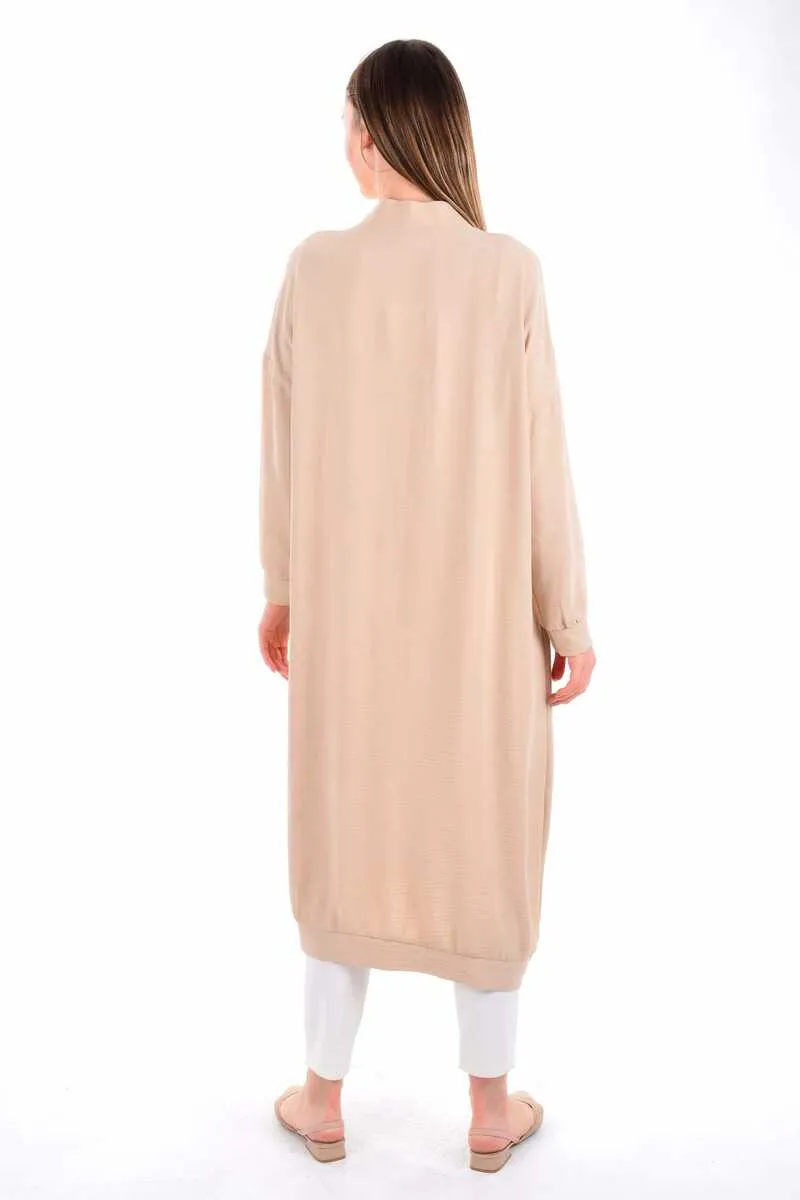 LRN 20353 Tunic Beige