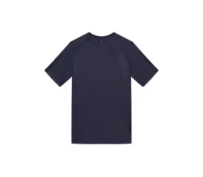 Men's S/S Merino & Silk T-shirt Base | Navy