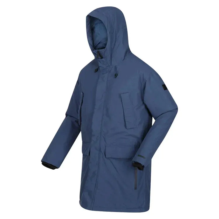 Men's Tavaris Waterproof Parka Jacket | Dark Denim