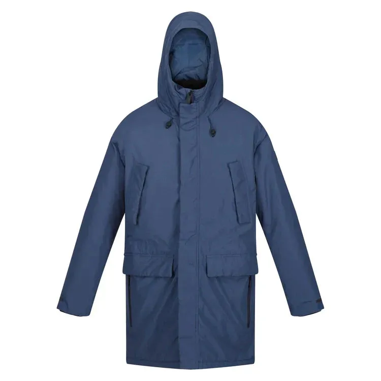 Men's Tavaris Waterproof Parka Jacket | Dark Denim