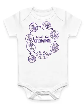 Mitosis I'm Growing Baby Bodysuit