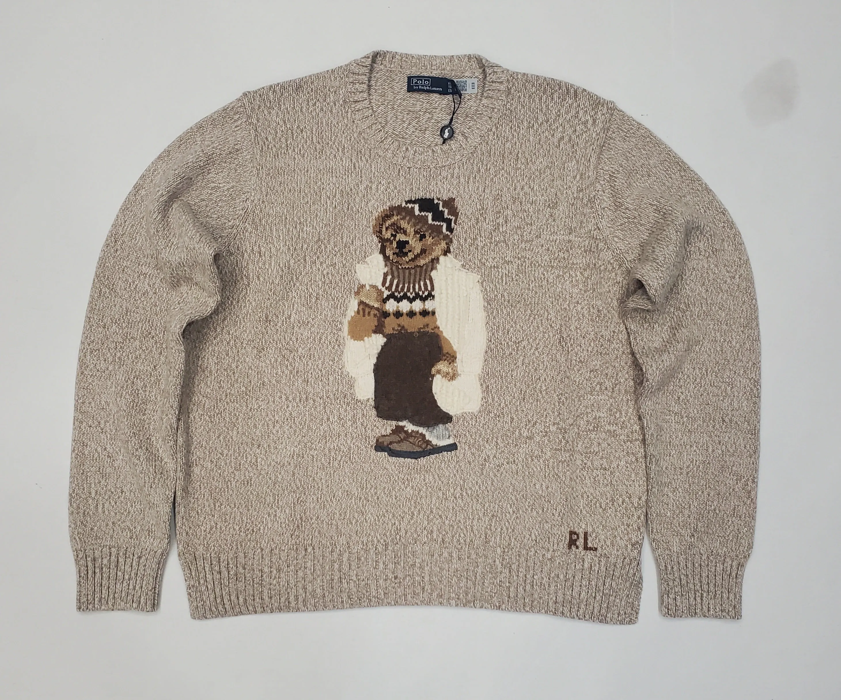 Nwt Polo Ralph Lauren Women's Bear Sweater