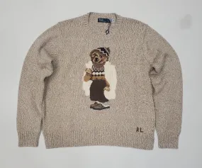 Nwt Polo Ralph Lauren Women's Bear Sweater